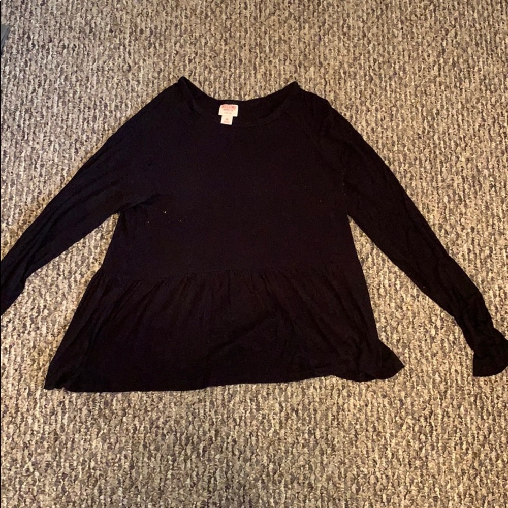 really nice black long sleeve
